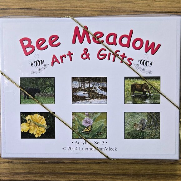 Four Boxes of Blank Notecards (60 total) with Prints of Acrylic Paintings - Picture 9 of 9